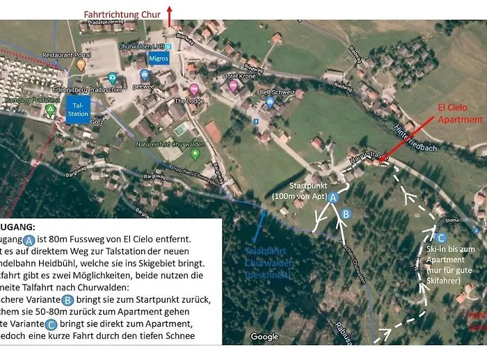 Luxusapartment Im Alpin-chic Stil Mit Pistenzugang Apartamento Churwalden