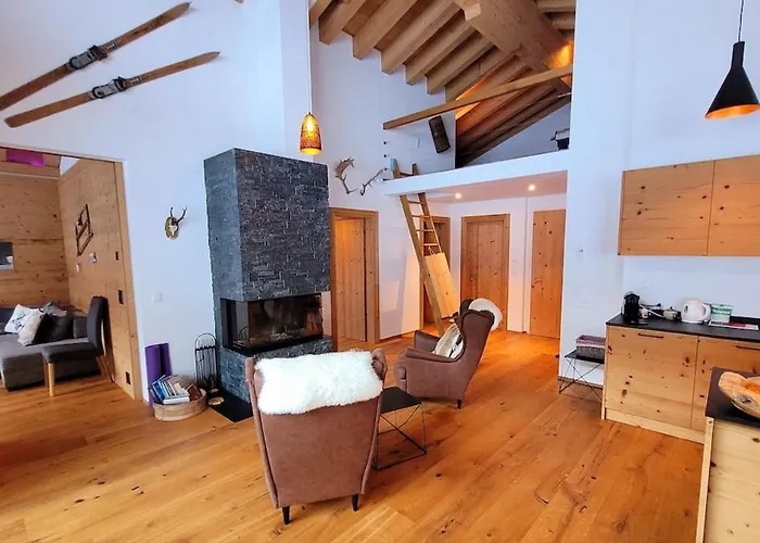 Luxusapartment Im Alpin-chic Stil Mit Pistenzugang * Churwalden